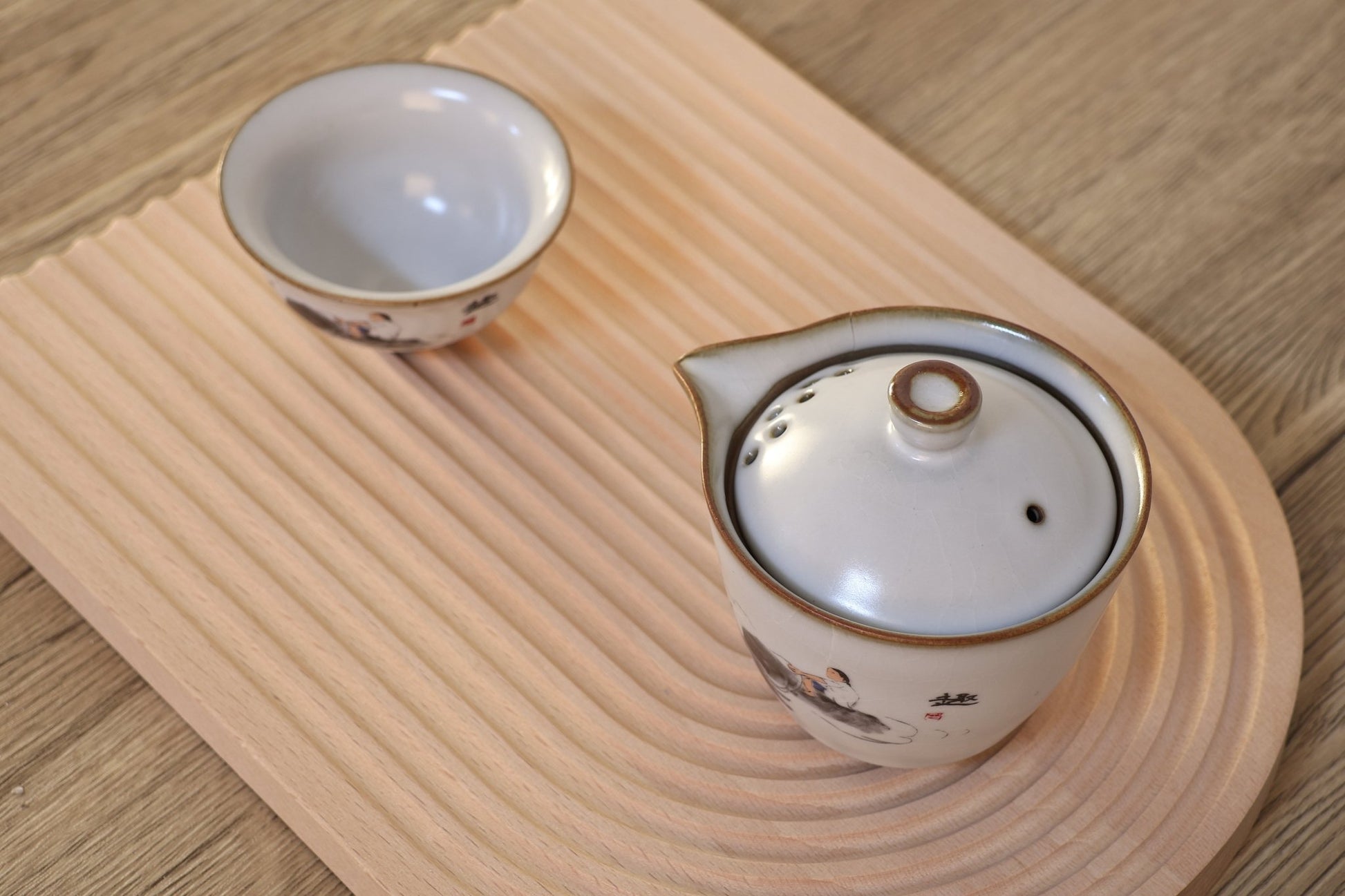Master - class Chinese ancient style "Quick cup” — 快客杯 - RealCNTea