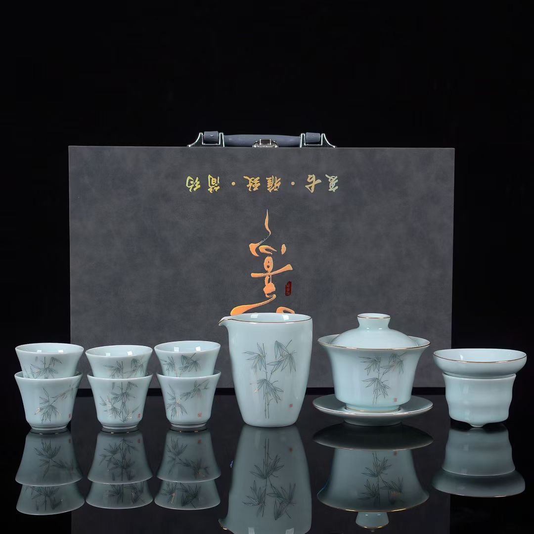 Porcelain Gongfu Tea Set - The Best Set for Enjoying Tea - RealCNTea